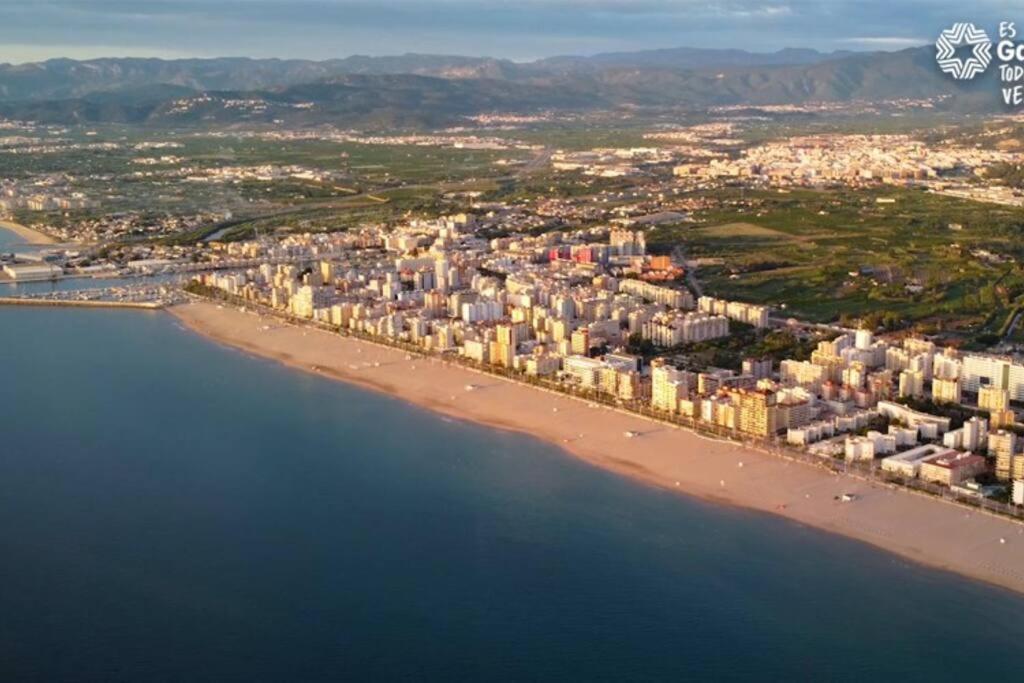 Cozy Apartment, Very Fresh At Playa De Gandia Eksteriør bilde